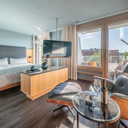 호텔 Hirschen - Boutiquestyle - Skyrelax & Wellness Im Rooftop 도른비른