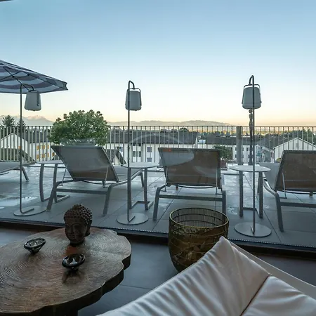 호텔 Hirschen - Boutiquestyle - Skyrelax & Wellness Im Rooftop